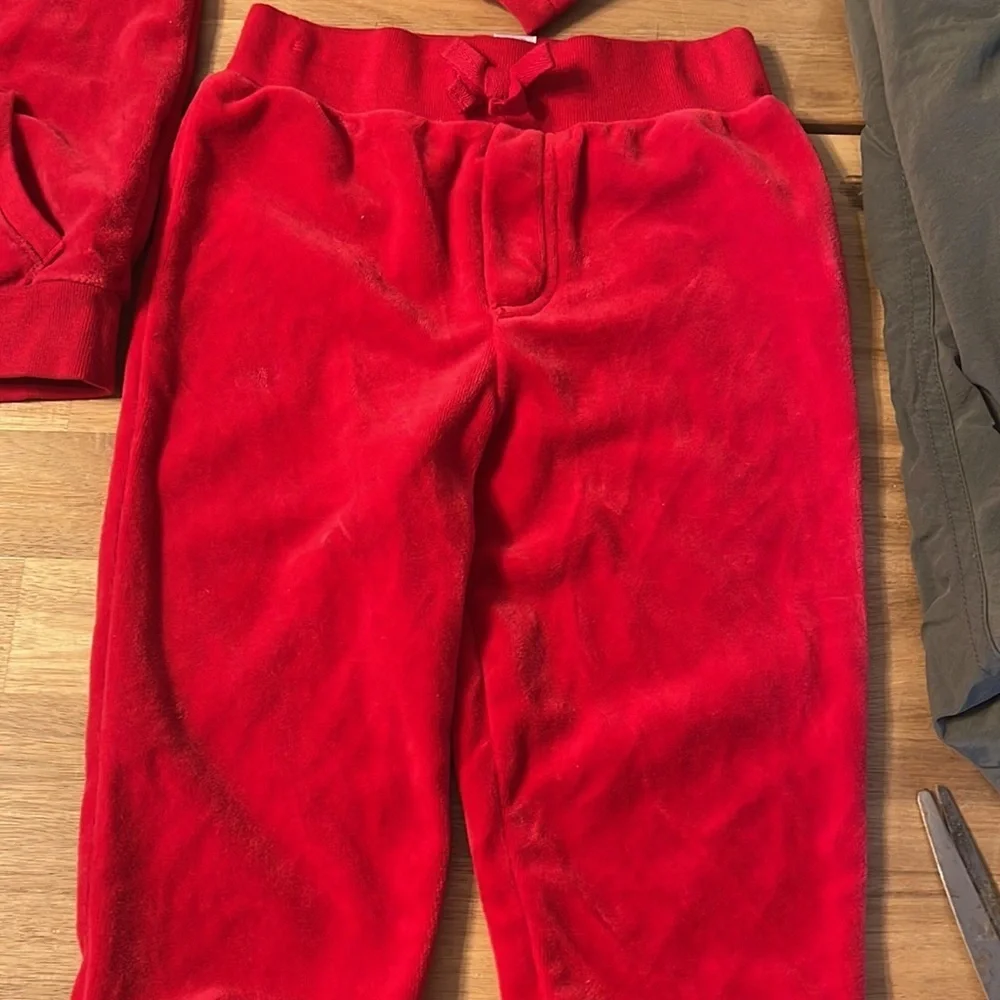 RALPH LAUREN velvet tracksuit